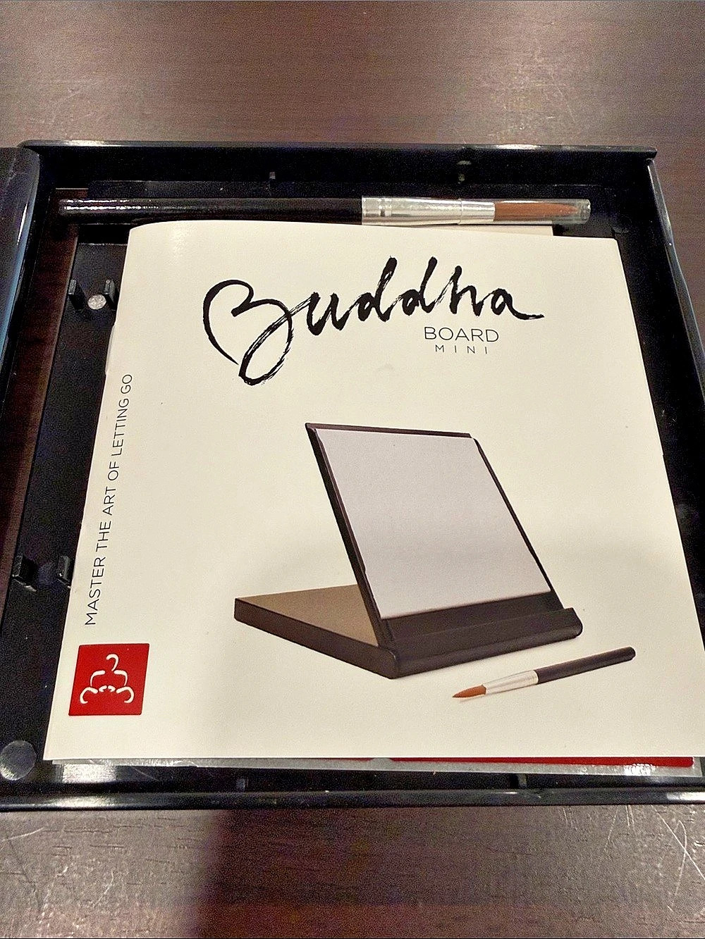 (Unused)Buddha Board Mini Buddha Board Zen Art Board with Brush